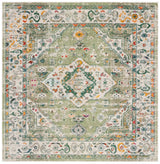 Safavieh Madison 6'-7" x 6'-7" Rug in Sage / Ivory