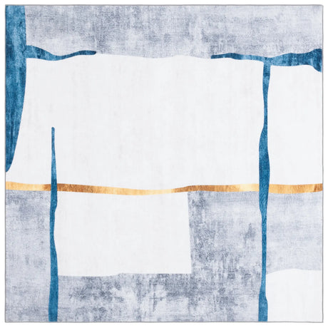 Safavieh Santa Monica 6'-0" x 6'-0" Rug in Grey / Light Grey