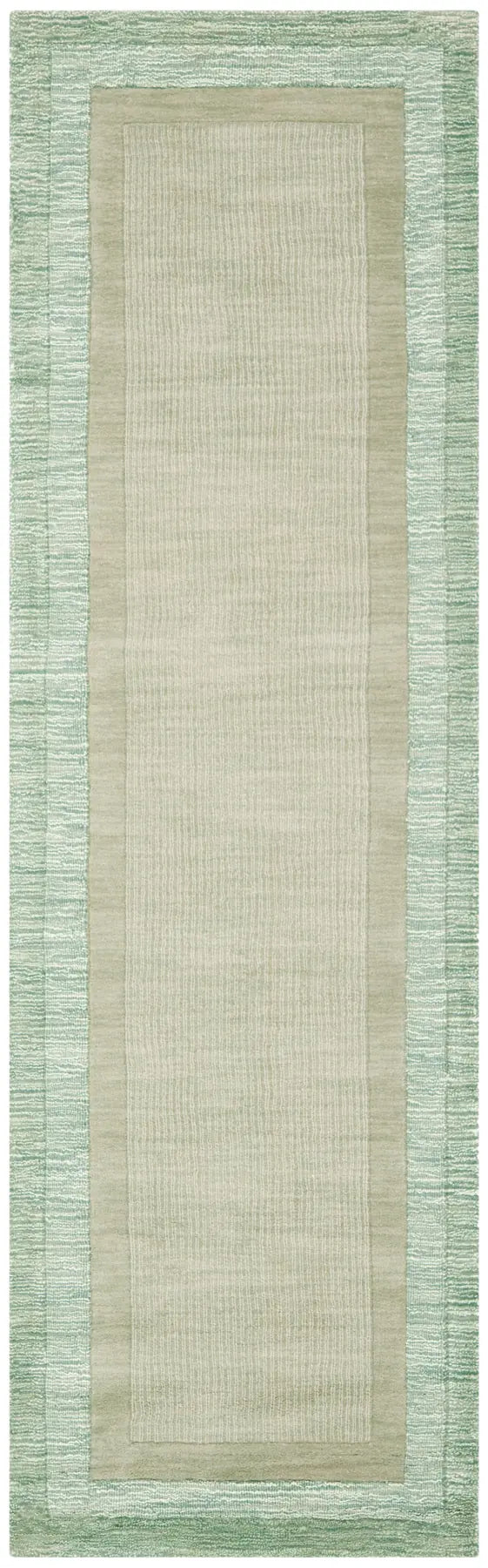 Safavieh Impressions 2'-3" x 8'-0" Rug in Green / Beige