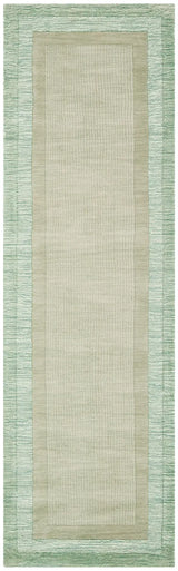 Safavieh Impressions 2'-3" x 8'-0" Rug in Green / Beige