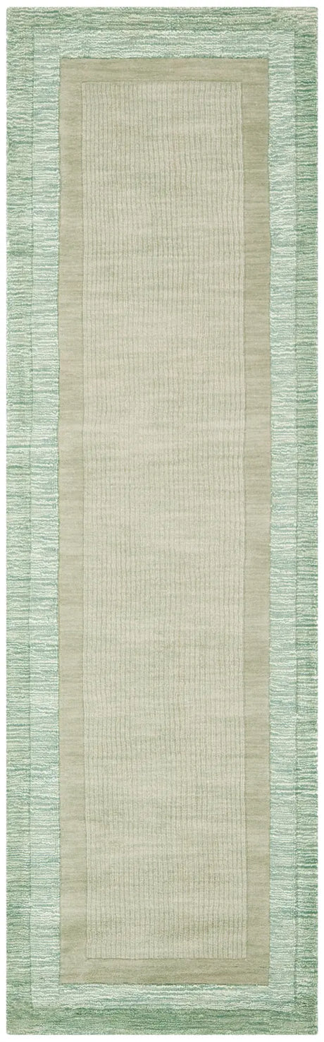Safavieh Impressions 2'-3" x 8'-0" Rug in Green / Beige