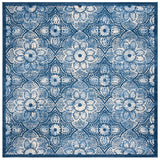 Safavieh Martha Stewart 28 6'-7" x 6'-7" Rug in Navy / Creme