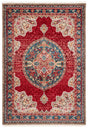 Safavieh Kashan 3'-3" x 4'-10" Rug in Red / Blue