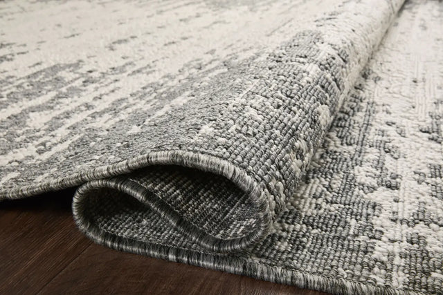 Loloi Rainier Rai-01 Ivory/Grey Rug - pile height