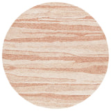 Safavieh Ebony 6'-0" x 6'-0" Rug in Rust / Ivory