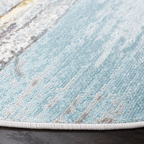Safavieh Aria 6'-5" x 6'-5" Rug in Ivory / Light Blue