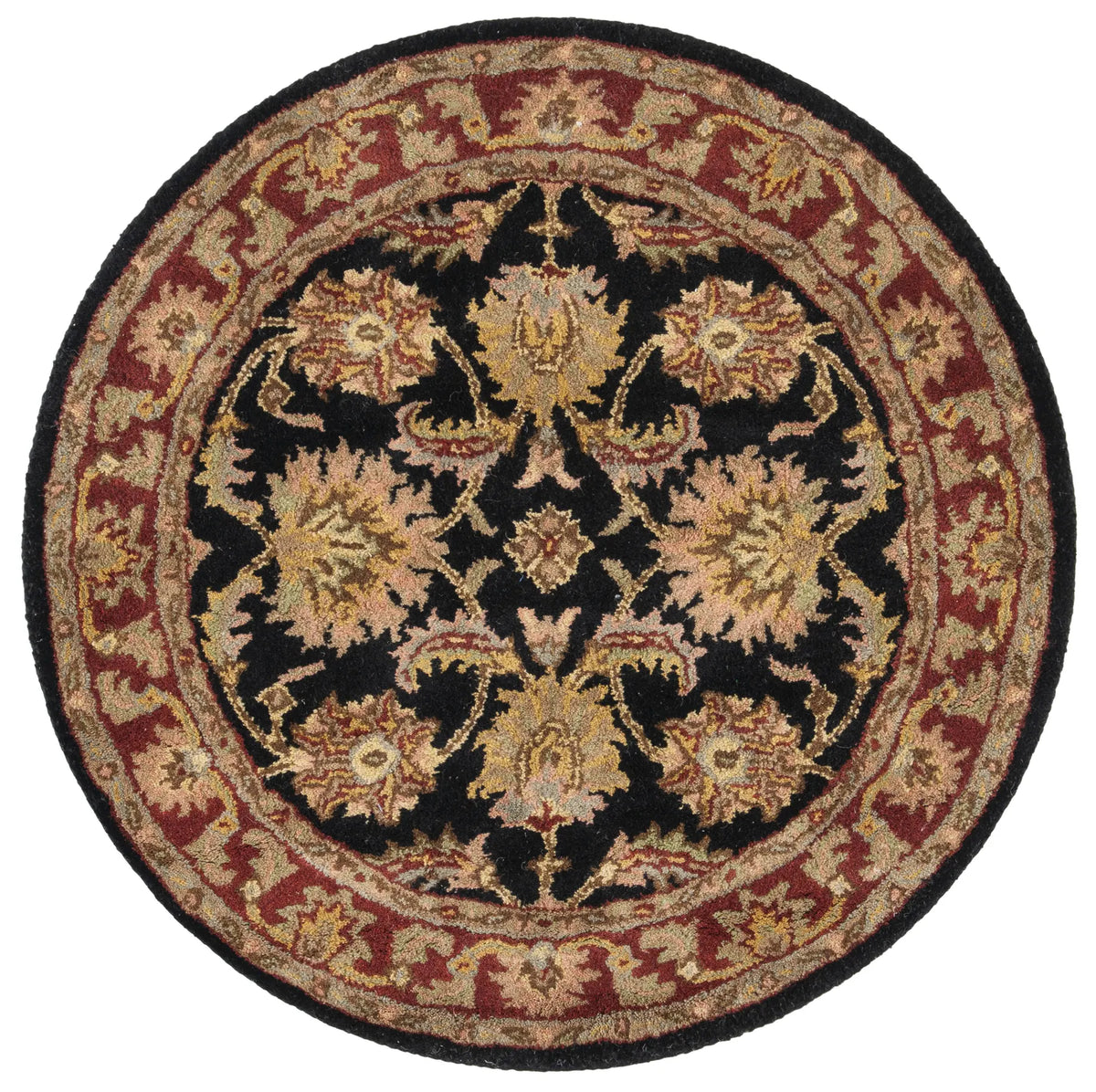 Safavieh Classic 3'-6" x 3'-6" Rug in Navy / Red
