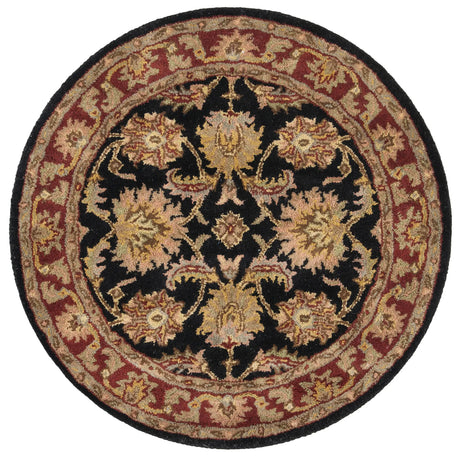 Safavieh Classic 3'-6" x 3'-6" Rug in Navy / Red