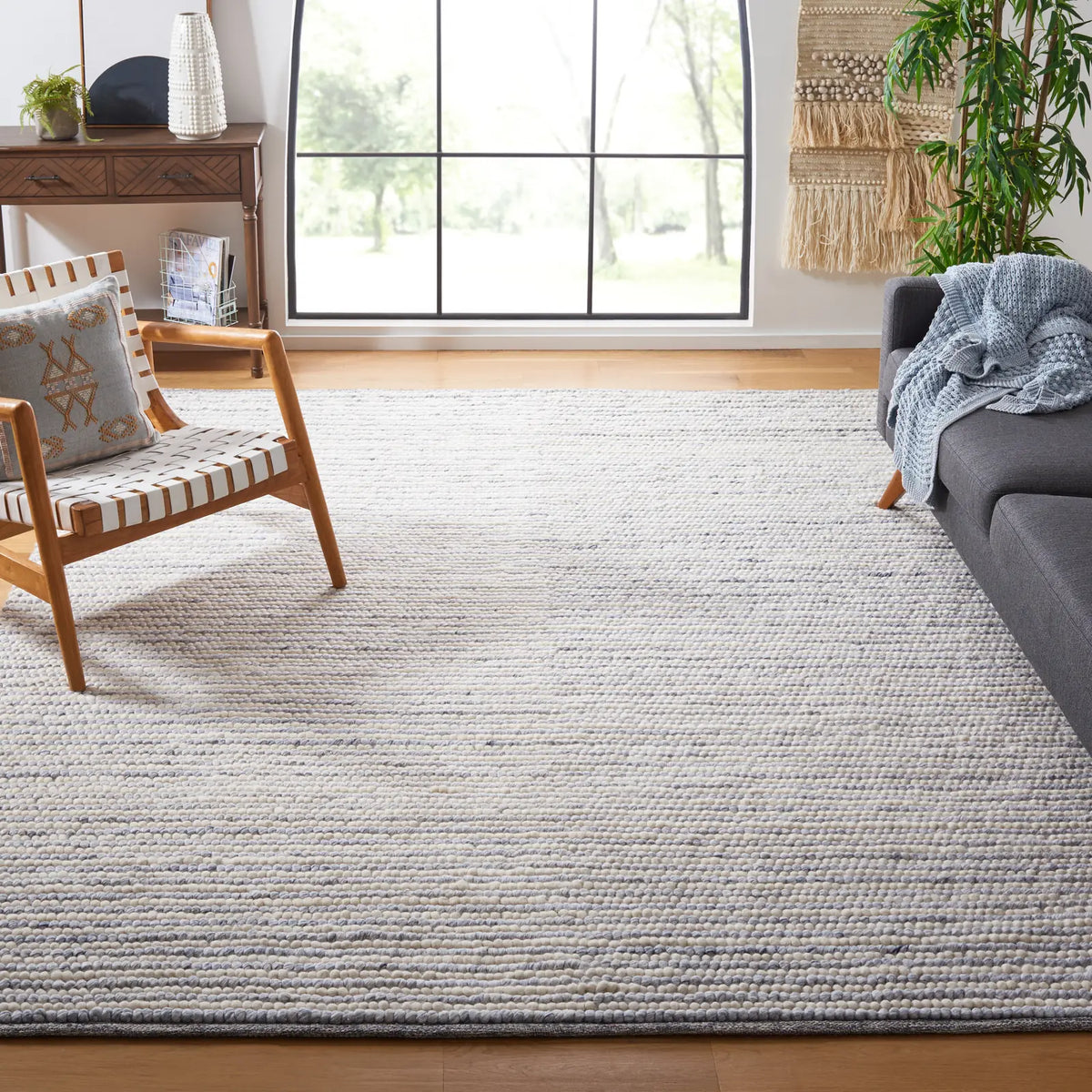 Safavieh Natura 10'-0" x 14'-0" Rug in Ivory / Blue