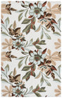 Safavieh Jardin 4'-0" x 6'-0" Rug in Ivory / Sage