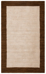 Safavieh Himalaya 3'-0" x 5'-0" Rug in Beige / Dark Brown