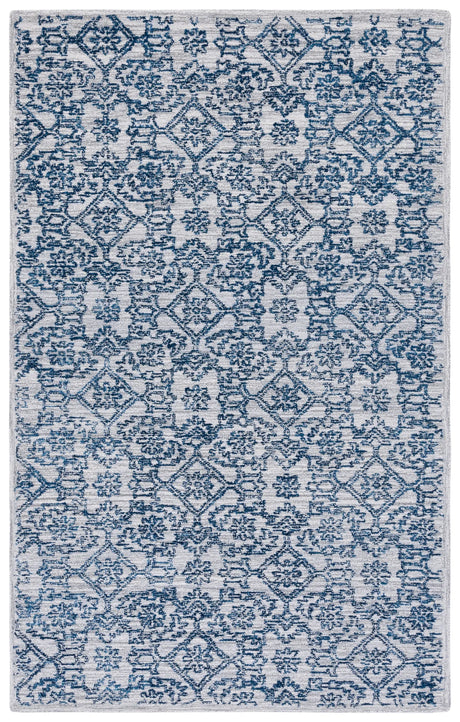 Safavieh Micro-Loop 4'-0" x 6'-0" Rug in Blue