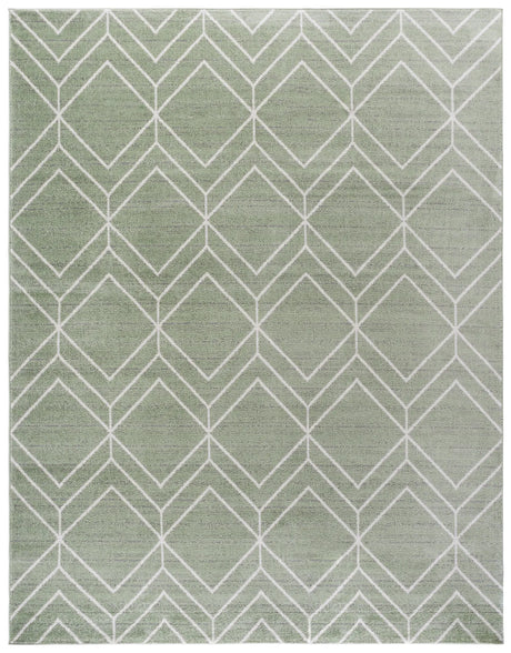 Safavieh Adirondack 10'-0" x 14'-0" Rug in Sage / Ivory
