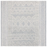 Safavieh Abstract 6'-0" x 6'-0" Rug in Light Blue / Ivory