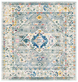 Safavieh Madison 6'-7" x 6'-7" Rug in Grey / Ivory