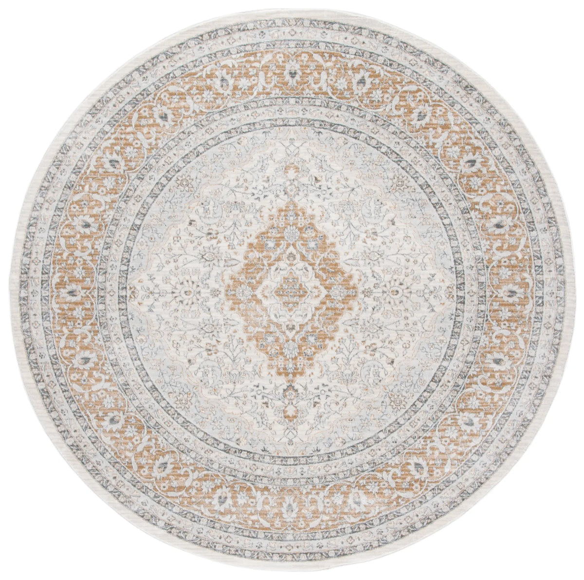 Safavieh Isabella 6'-7" x 6'-7" Rug in Cream / Beige