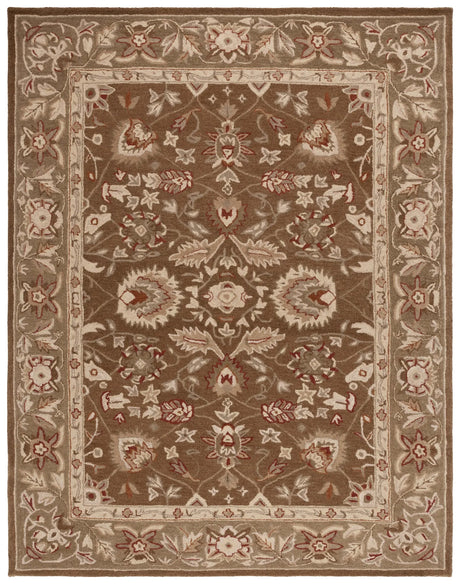 Safavieh Anatolia 9'-6" x 13'-6" Rug in Brown / Green