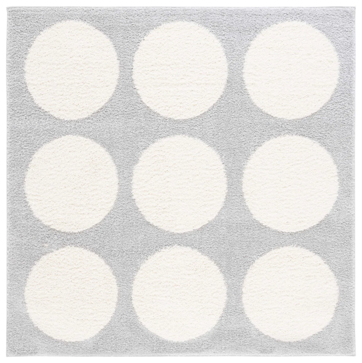 Safavieh Norway 6'-7" x 6'-7" Rug in Grey / Ivory
