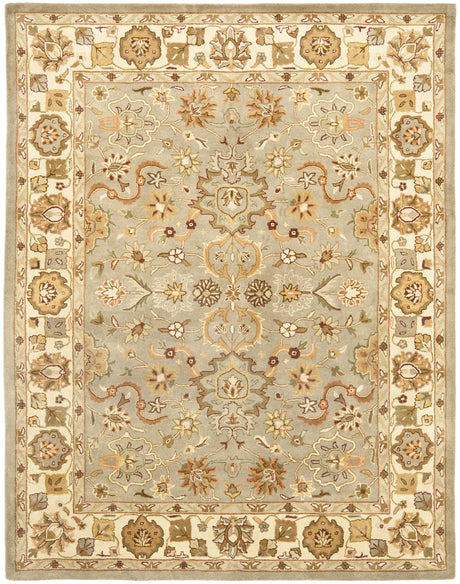 Safavieh Heritage 9'-6" x 13'-6" Rug in Light Green / Beige