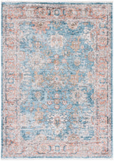 Safavieh Shivan 4'-0" x 6'-0" Rug in Blue / Red