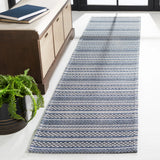 Safavieh Martha Stewart 2'-0" x 8'-0" Rug in Navy / Light Grey