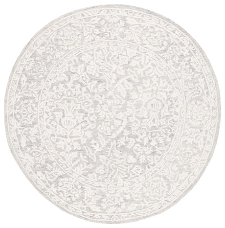 Safavieh Metro 6'-0" x 6'-0" Rug in Dark Grey / Ivory