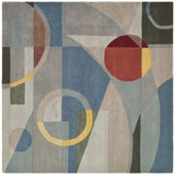 Safavieh Rodeo Drive 8'-0" x 8'-0" Rug in Blue / Multi