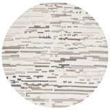 Safavieh Ebony 6'-0" x 6'-0" Rug in Ivory / Grey