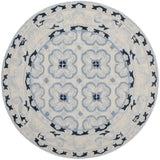 Safavieh Bella 5'-0" x 5'-0" Rug in Ivory / Blue