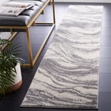 Safavieh Tulum 2'-0" x 9'-0" Rug in Ivory / Grey