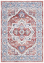 Safavieh Luna 4'-5" x 6'-5" Rug in Beige / Blue Rust