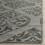 Safavieh Kilim 5'-0" x 8'-0" Rug in Grey / Dark Grey