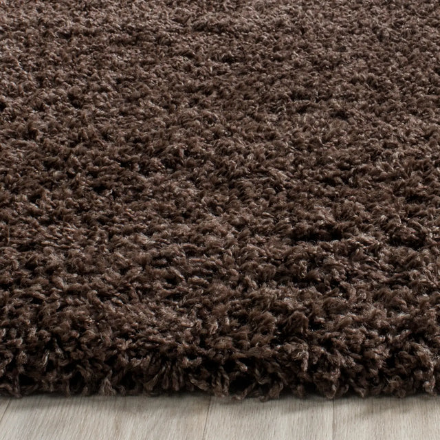 Safavieh Sgl-Laguna Shag 4'-0" x 6'-0" Rug in Brown
