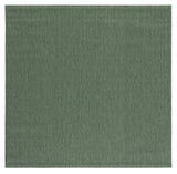 Safavieh Courtyard 6'-7" x 6'-7" Rug in Dark Green