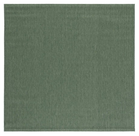 Safavieh Courtyard 6'-7" x 6'-7" Rug in Dark Green