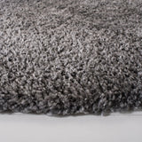 Safavieh Fontana Shag  800 6'-7" x 6'-7" Rug in Silver