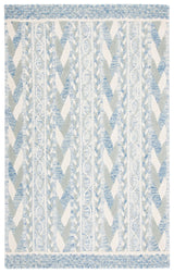 Safavieh Metro 4'-0" x 6'-0" Rug in Blue / Ivory