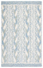 Safavieh Metro 4'-0" x 6'-0" Rug in Blue / Ivory