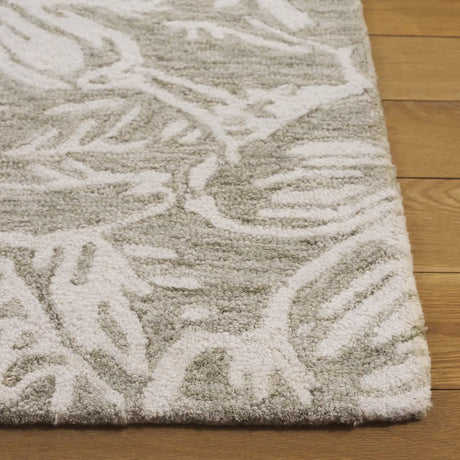Safavieh Jardin 4'-0" x 6'-0" Rug in Grey / Ivory