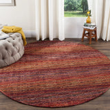 Safavieh Himalaya 6'-0" x 6'-0" Rug in Red / Multi