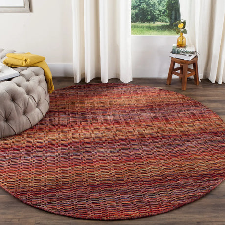 Safavieh Himalaya 6'-0" x 6'-0" Rug in Red / Multi