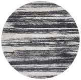 Safavieh Retro 6'-0" x 6'-0" Rug in Dark Grey / Light Grey