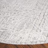 Safavieh Ebony 6'-0" x 6'-0" Rug in Grey / Ivory