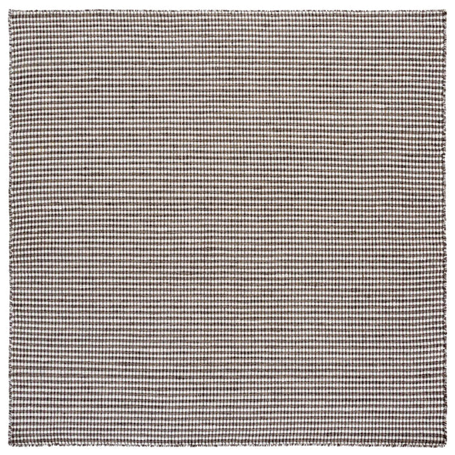 Safavieh Natura 6'-0" x 6'-0" Rug in Charcoal / Ivory