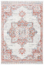 Safavieh Shivan 100 4'-0" x 6'-0" Rug in Ivory / Rust