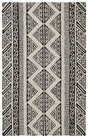 Safavieh Metro 4'-0" x 6'-0" Rug in Black / Beige