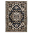 Oriental Weavers Sphinx ELIANA ELI07 Brown Medallion Rugs - main flat