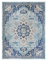Safavieh Madison 10'-0" x 14'-0" Rug in Teal / Navy