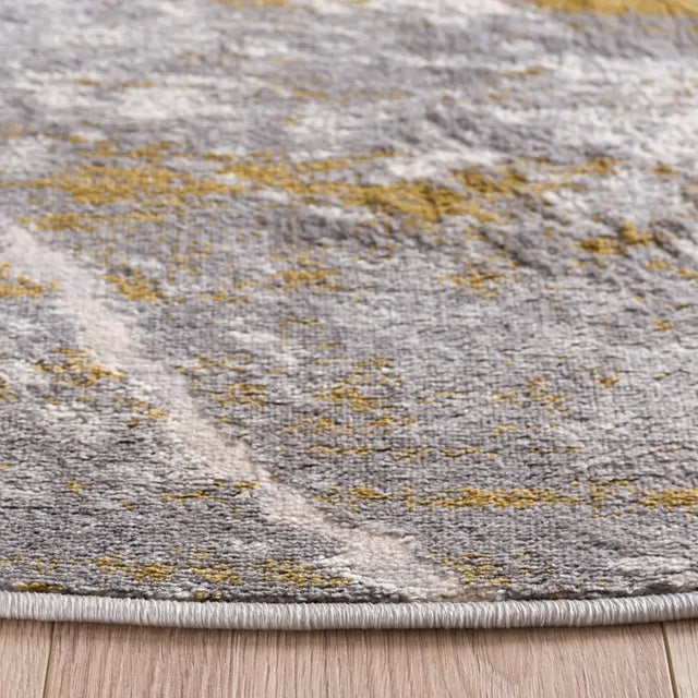 Safavieh Palma 6'-7" x 6'-7" Rug in Grey / Gold
