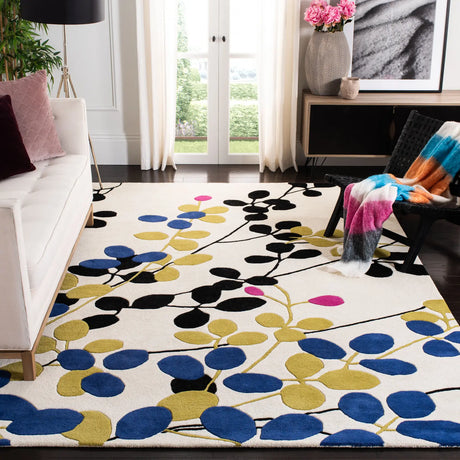 Safavieh Soho 6'-0" x 9'-0" Rug in Ivory / Multi